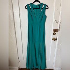 BCBG FORMAL Teal MERMAID Dress